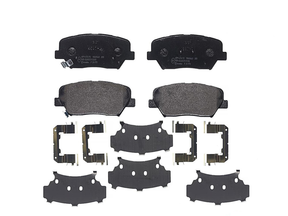 BREMBO Brake pad set HYUNDAI,KIA P 30 070 581010WA10,581011UA10,581011UA11 581013VA60,581013VA70,581013VA90,581014ZA00,581014ZA70,58101A0A00