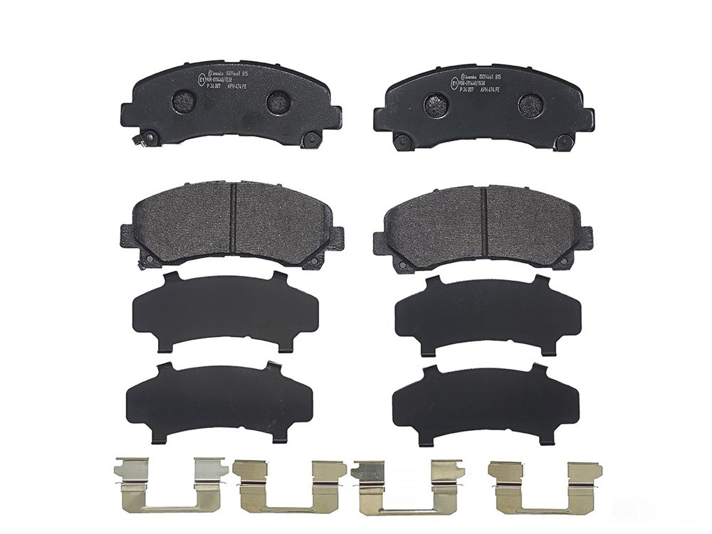 BREMBO Brake pad set CHEVROLET,ISUZU P 34 007 94770229,8979474660,8979475710 8979479960,8980791040,8982983840,97947466,97947571,97947996,C00076022