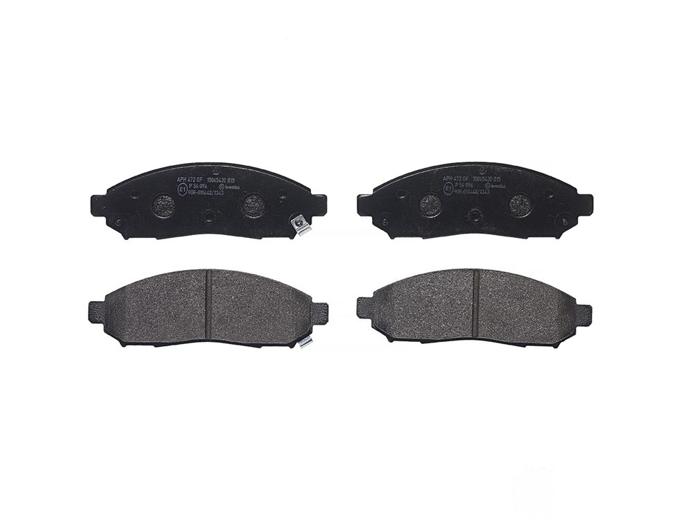 BREMBO Brake pad set NISSAN P 56 096 19317044,41060ZP00A,D10601VA0A D10601VA8E,D10603LM0A,D1060EB70A,D1060JR70A,D1060ZP00A,D1060ZP00C,D10803LM0A