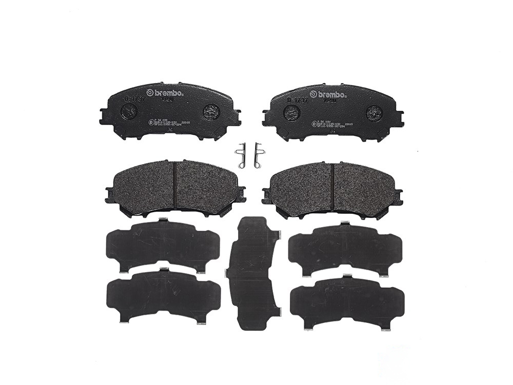 BREMBO Brake pad set RENAULT,NISSAN P 56 099 D10604BA0A,D10604CA0A,D10604EA0ARV D10604EA0AVA,D106M4EAXA,D1M604BA0A,410601596R,8660004059,8660004559