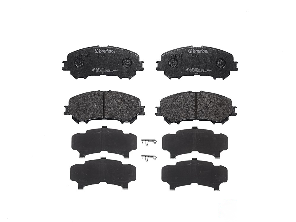 BREMBO Brake pad set PRIME LINE with acoustic wear warning P 56 100 Brake pads,Brake pad set, disc brake RENAULT,NISSAN,Kadjar (HA_, HL_)