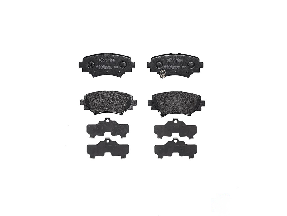 BREMBO Brake pad set PRIME LINE with acoustic wear warning P 49 049 Brake pads,Brake pad set, disc brake MAZDA,3 Schrägheck (BM, BN)