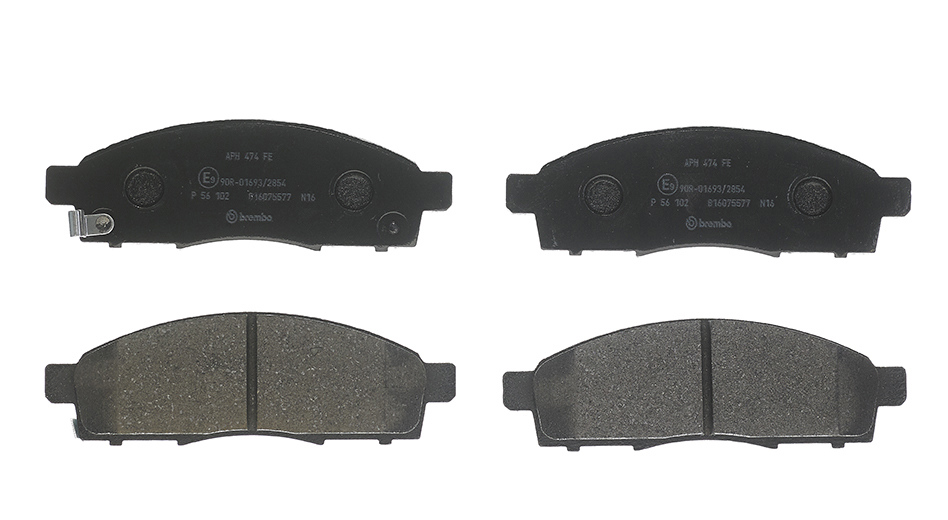 BREMBO Brake pad set NISSAN P 56 102 MQ704260,AY040NS141,AY040NS158 D10603LT0B,D1060JX00C,D1060JX50B,D1060JX00B,D1060JX00B,D1060JX00C