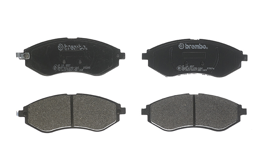 BREMBO Brake pad set PRIME LINE with acoustic wear warning P 10 057 Brake pads,Brake pad set, disc brake CHEVROLET,DAEWOO,PROTON