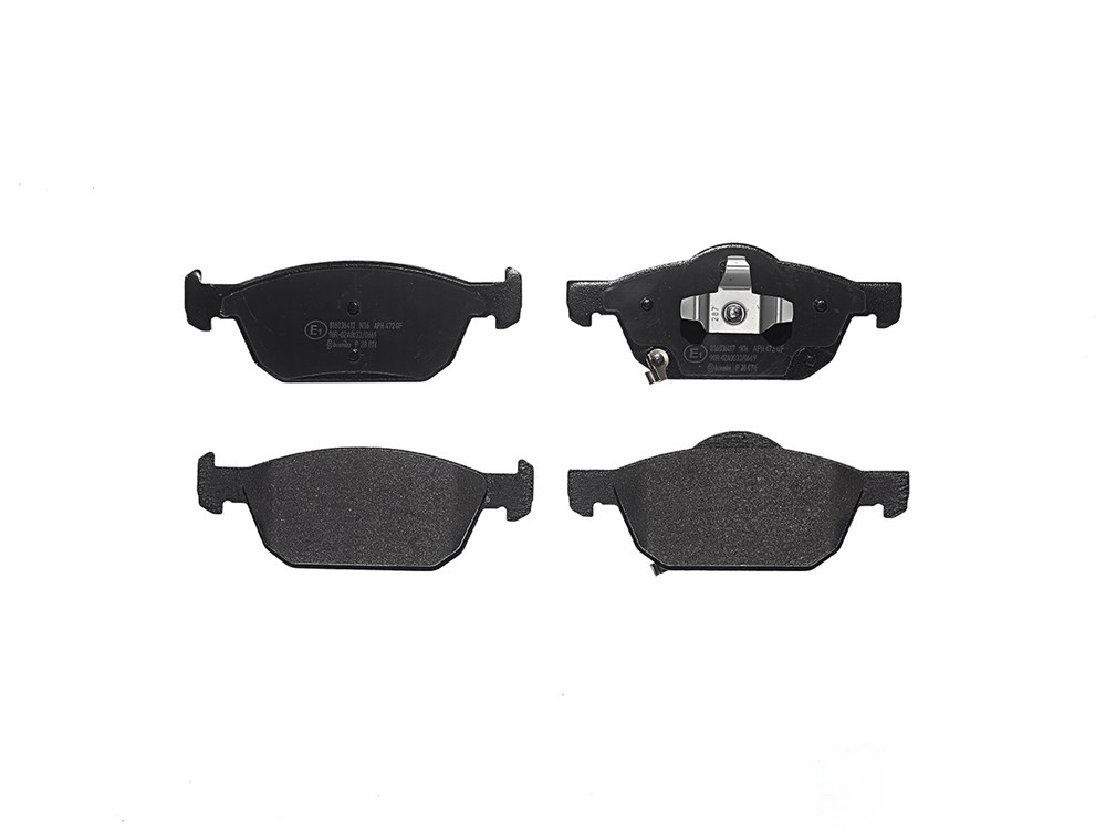 BREMBO Brake pad set HONDA P 28 076 45022TGNG00,45022TV0E00,45022TV0E01 45022TV0E02,45022TV2E00,45022TV2E01,45022TV2E02,ADH24290