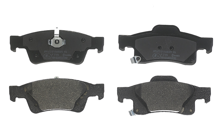 BREMBO Brake pad set PRIME LINE with acoustic wear warning P 37 016 Brake pads,Brake pad set, disc brake JEEP,DODGE,GRAND CHEROKEE IV (WK, WK2)