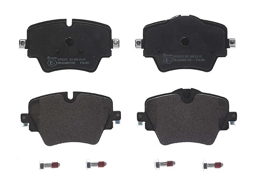 BREMBO Brake pad set PRIME LINE prepared for wear indicator P 06 093 Brake pads,Brake pad set, disc brake BMW,TOYOTA,MINI,2 Gran Tourer (F46),X1 (F48)
