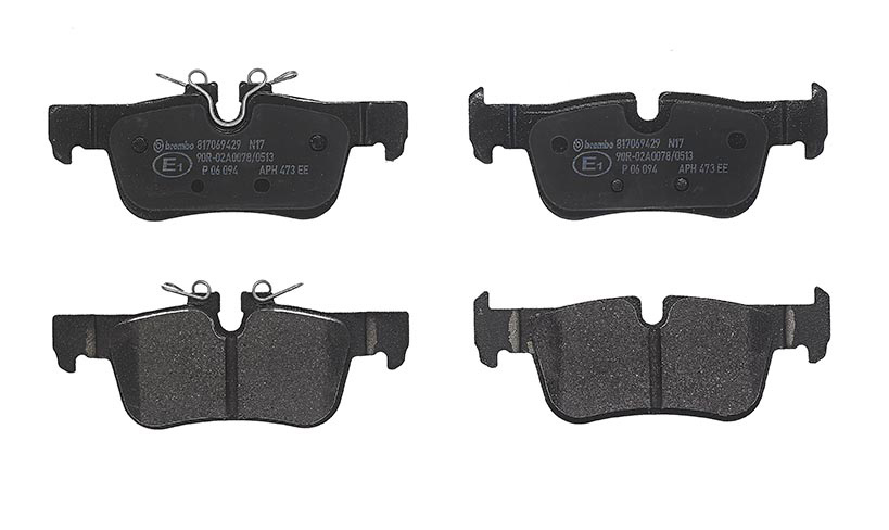 BREMBO Brake pad set PRIME LINE prepared for wear indicator P 06 094 Brake pads,Brake pad set, disc brake BMW,MINI,2 Gran Tourer (F46),X1 (F48)