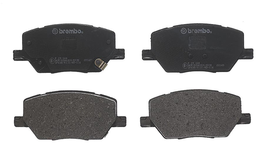 BREMBO Brake pad set FIAT,JEEP,ALFA ROMEO P 23 164 77369311,77369360,00K68379582AA 00K2AMV3886AB,00K68273005AA,00K68404783AA,52094174,68273005AA