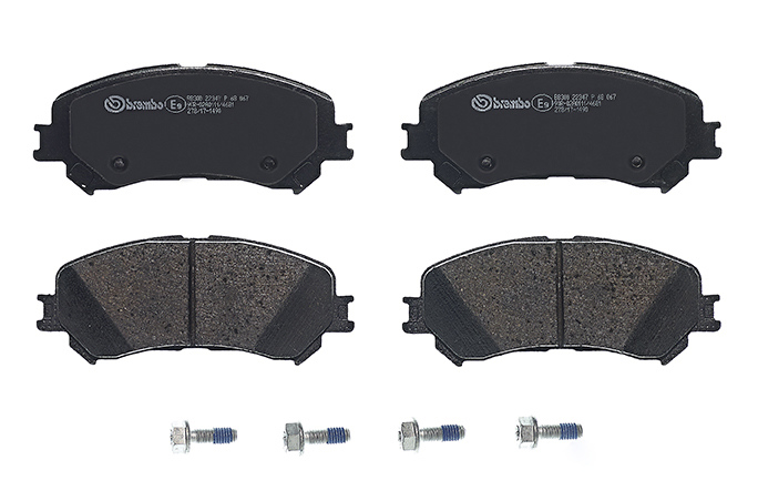 BREMBO Brake pad set PRIME LINE excl. wear warning contact P 68 067 Brake pads,Brake pad set, disc brake RENAULT,Megane IV Grandtour (K9A/M/N_)