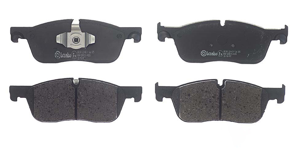 BREMBO Brake pad set PRIME LINE prepared for wear indicator P 36 035 Brake pads,Brake pad set, disc brake LAND ROVER,JAGUAR,Range Rover Velar (L560)