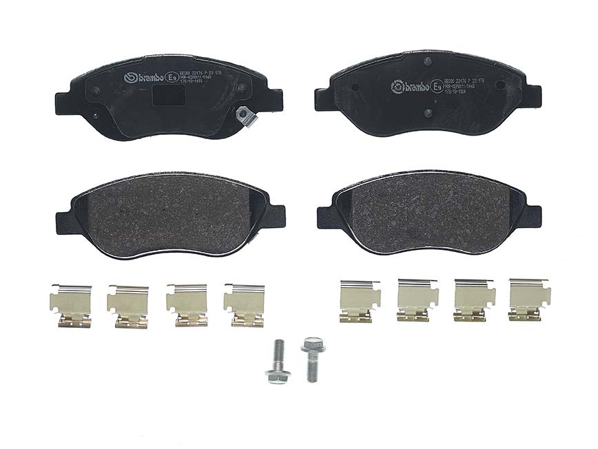 BREMBO Brake pad set PRIME LINE with acoustic wear warning P 23 178 Brake pads,Brake pad set, disc brake FIAT,TIPO Schrägheck (356_),TIPO Kombi (356_)