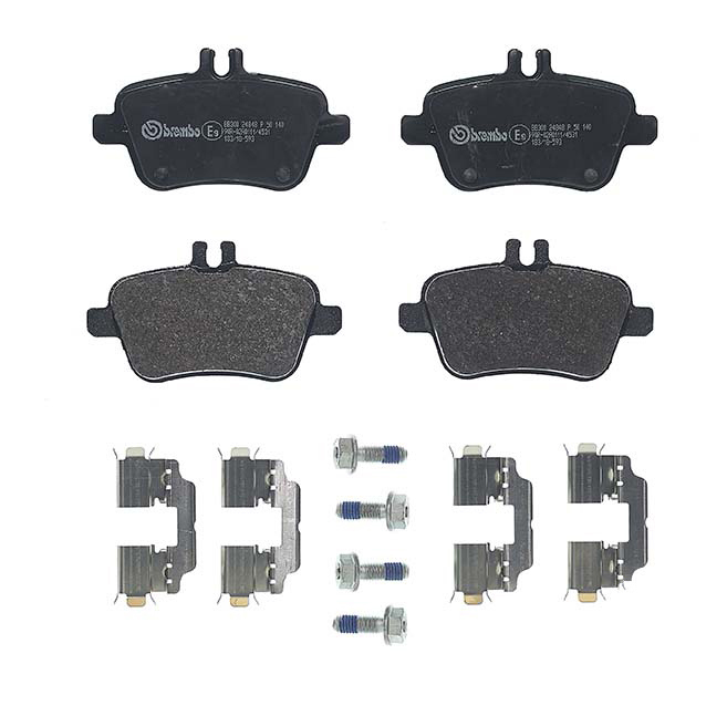 BREMBO Brake pad set PRIME LINE prepared for wear indicator P 50 140 Brake pads,Brake pad set, disc brake MERCEDES-BENZ,INFINITI,A-Klasse (W176)
