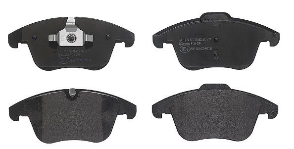 BREMBO Brake pad set PRIME LINE prepared for wear indicator P 36 030 Brake pads,Brake pad set, disc brake JAGUAR,XF (_J05_, CC9),S-Type (X200)
