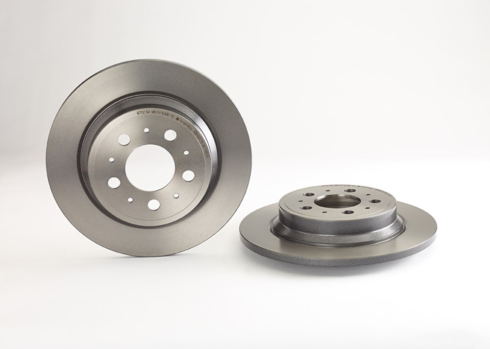 BREMBO Brake disc solid 08.7765.11 Brake rotor,Brake discs VOLVO,V70 II (285),S60 I (384),V70 I (875, 876),XC70 Cross Country (295),S80 I (184)