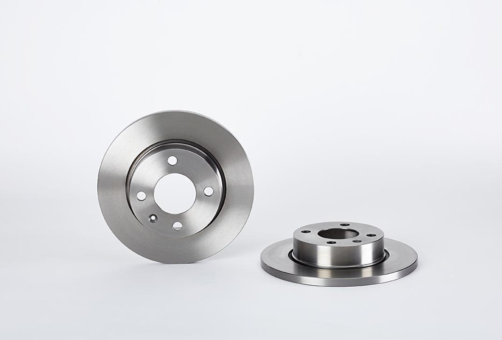 BREMBO Brake disc PRIME LINE solid 08.5243.24 Brake rotor,Brake discs VW,SKODA,Caddy II Pickup (9U7),FELICIA II (6U1),Felicia I Pickup (6UF, 6U7)