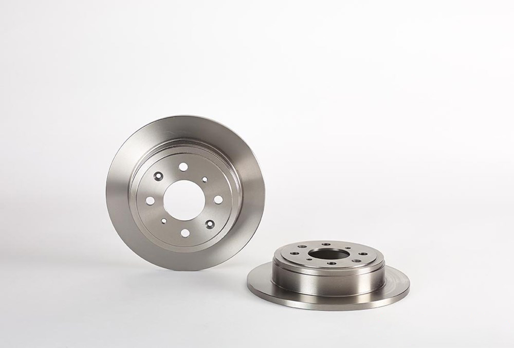 BREMBO Brake disc PRIME LINE solid 08.7104.14 Brake rotor,Brake discs HONDA,CIVIC VI Hatchback (EJ, EK),CIVIC VI Fastback (MA, MB),CRX II (ED, EE)