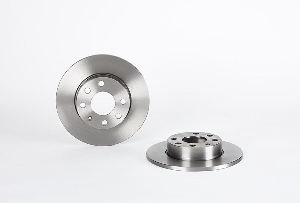 BREMBO Brake disc PRIME LINE solid 08.4250.14 Brake rotor,Brake discs OPEL,VAUXHALL,BEDFORD,Kadett E CC (T85),Corsa A CC (S83),Kadett E Cabrio (T85)