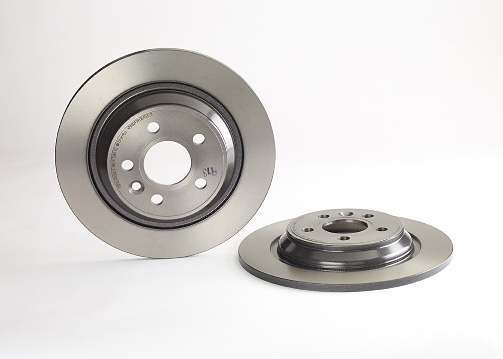 BREMBO Brake disc solid 08.A537.11 Brake rotor,Brake discs VOLVO,V70 III (135),V60 (155, 157),S60 II (134),XC70 II Kombi (136),S80 II (124)