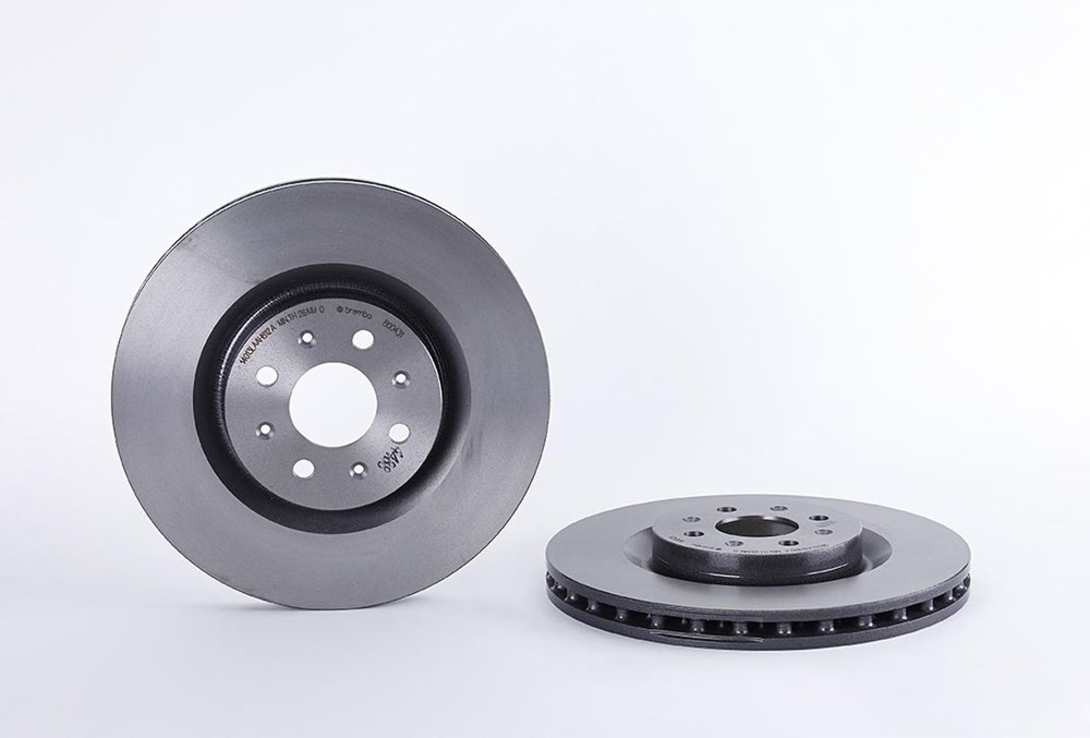 BREMBO Brake disc internally vented 09.8004.31 Brake rotor,Brake discs FIAT,ABARTH,GRANDE PUNTO (199),Grande Punto (199_),PUNTO EVO (199_)