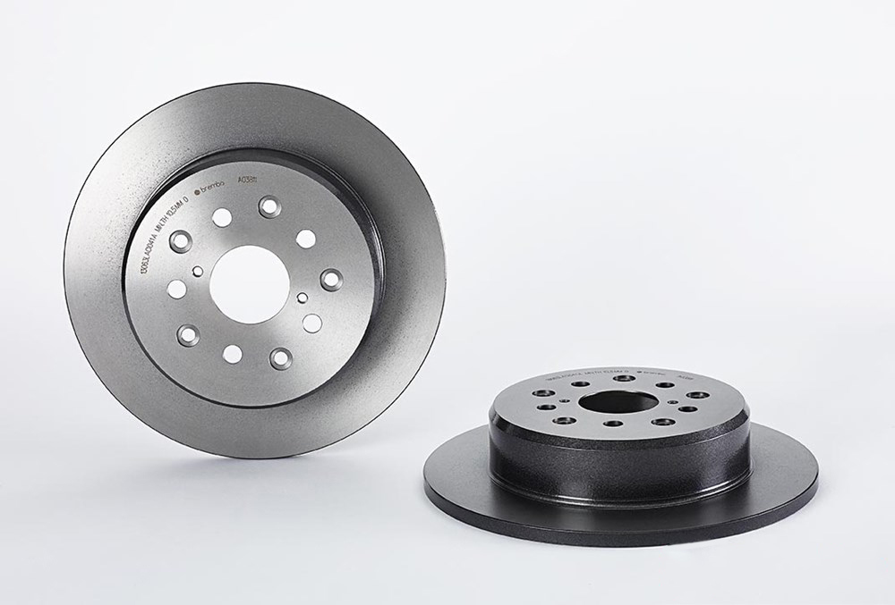 BREMBO Brake disc solid 08.A038.11 Brake rotor,Brake discs TOYOTA,LEXUS,Altezza (_E1_),ALTEZZA GITA (SXE1_, GXE1_),IS I (JCE1_, GXE1_)