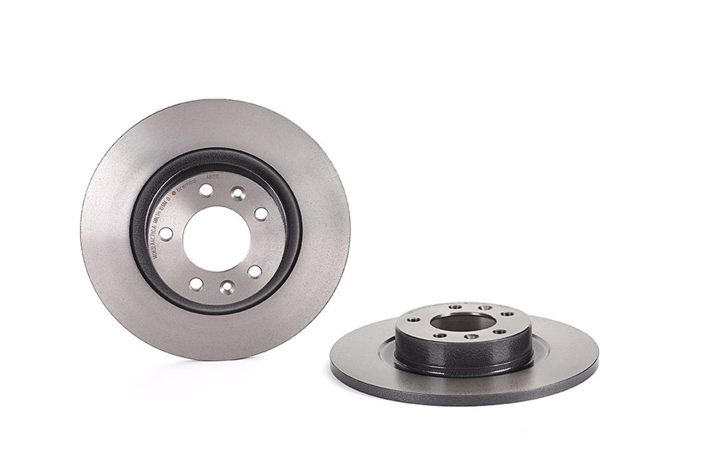BREMBO Brake disc solid 08.A615.11 Brake rotor,Brake discs PEUGEOT,508 SW I (8E_),508 I (8D_) Limousine,508 I SW Kasten / Kombi (8E_)