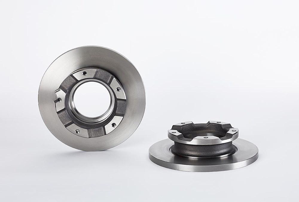 BREMBO Brake disc PRIME LINE solid 08.A730.20 Brake rotor,Brake discs FORD,Transit Mk6 Kasten (V347, V348, FA)