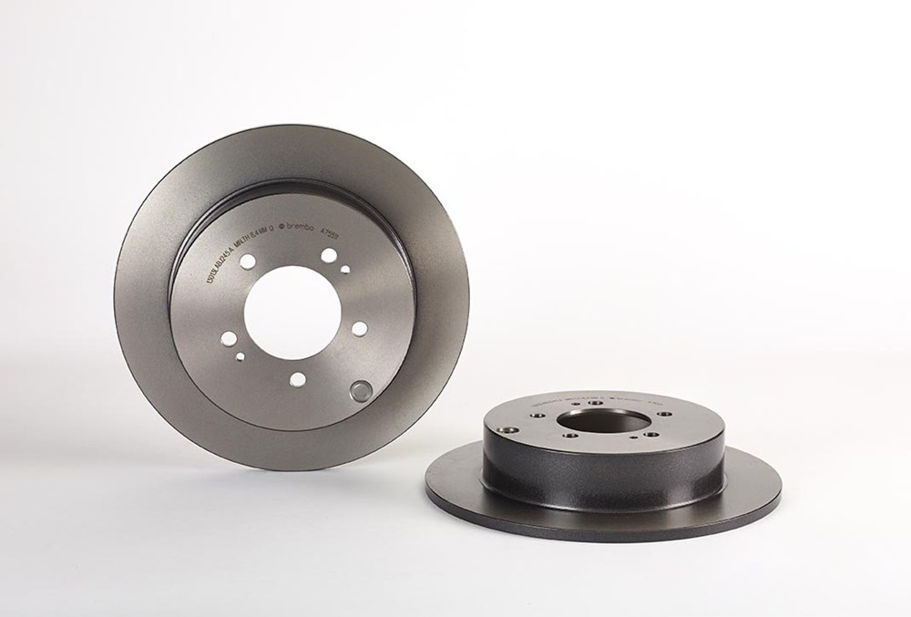 BREMBO Brake disc PEUGEOT,CITROËN,MITSUBISHI 08.A755.11 1611500480,424962,4249F4 Brake rotor,Brake discs,Brake rotors 4615A035,4615A192,1611500480