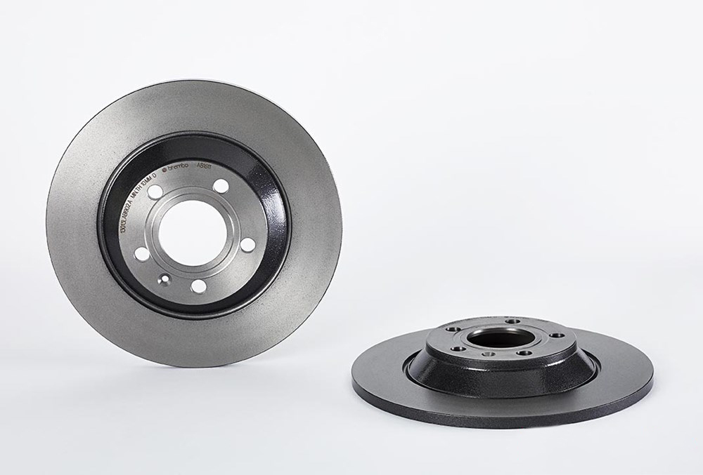 BREMBO Brake disc solid 08.A816.11 Brake rotor,Brake discs AUDI,A6 Allroad (4FH, C6)