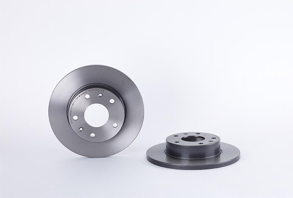 BREMBO Brake disc solid 08.7814.11 Brake rotor,Brake discs LAND ROVER,Freelander SUV (L314),Freelander SUV Cabrio (L314)