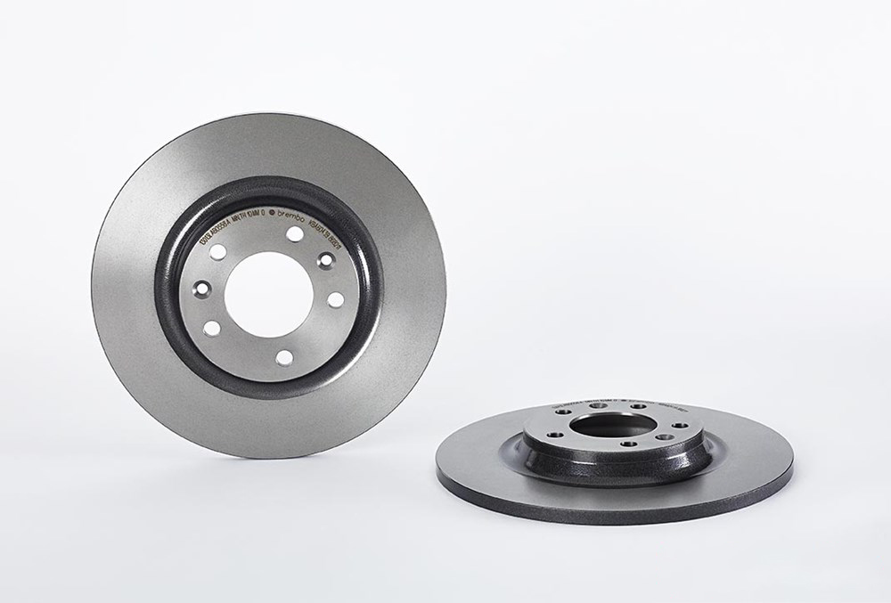 BREMBO Brake disc solid 08.8682.11 Brake rotor,Brake discs PEUGEOT,CITROËN,508 SW I (8E_),407 SW (6E_),407 (6D_),RCZ Coupe,508 I (8D_) Limousine