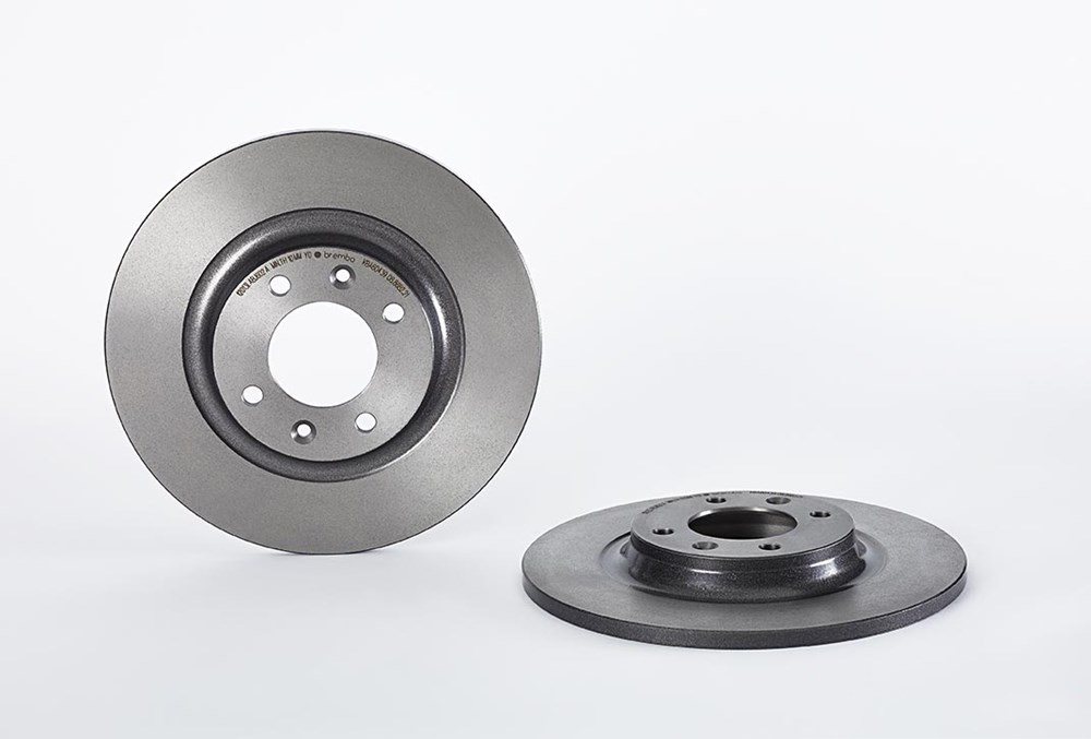 BREMBO Brake disc solid 08.8682.21 Brake rotor,Brake discs PEUGEOT,CITROËN,DS,308 CC (4B_),308 I Schrägheck (4A_, 4C_),3008 (0U_),C4 II (B7),DS4,DS5