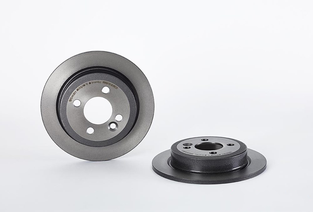 BREMBO Brake disc solid 08.9163.21 Brake rotor,Brake discs MINI,Schrägheck (R56),Schrägheck (R50, R53),Clubman (R55),Cabrio (R52),Cabrio (R57)