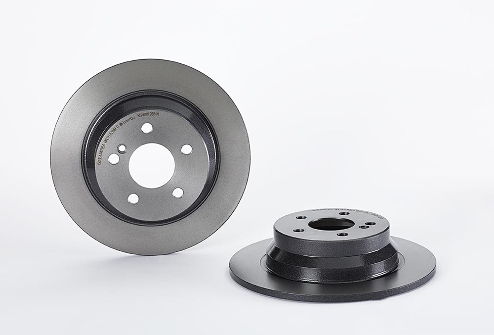 BREMBO Brake disc solid 08.9584.11 Brake rotor,Brake discs MERCEDES-BENZ,E-Klasse Limousine (W211),E-Klasse Limousine (W212),E-Klasse T-modell (S211)