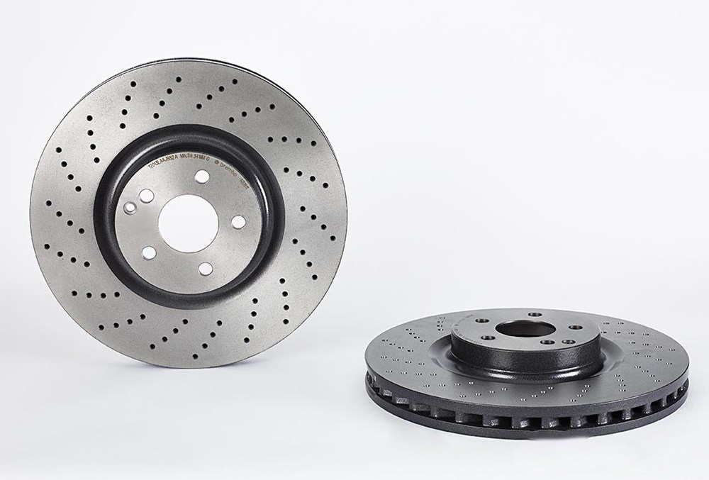 BREMBO Brake disc MERCEDES-BENZ 09.A819.11 A2214211812,A2304210712,1724210600 Brake rotor,Brake discs,Brake rotors 2214211812,2304210712,A1724210600