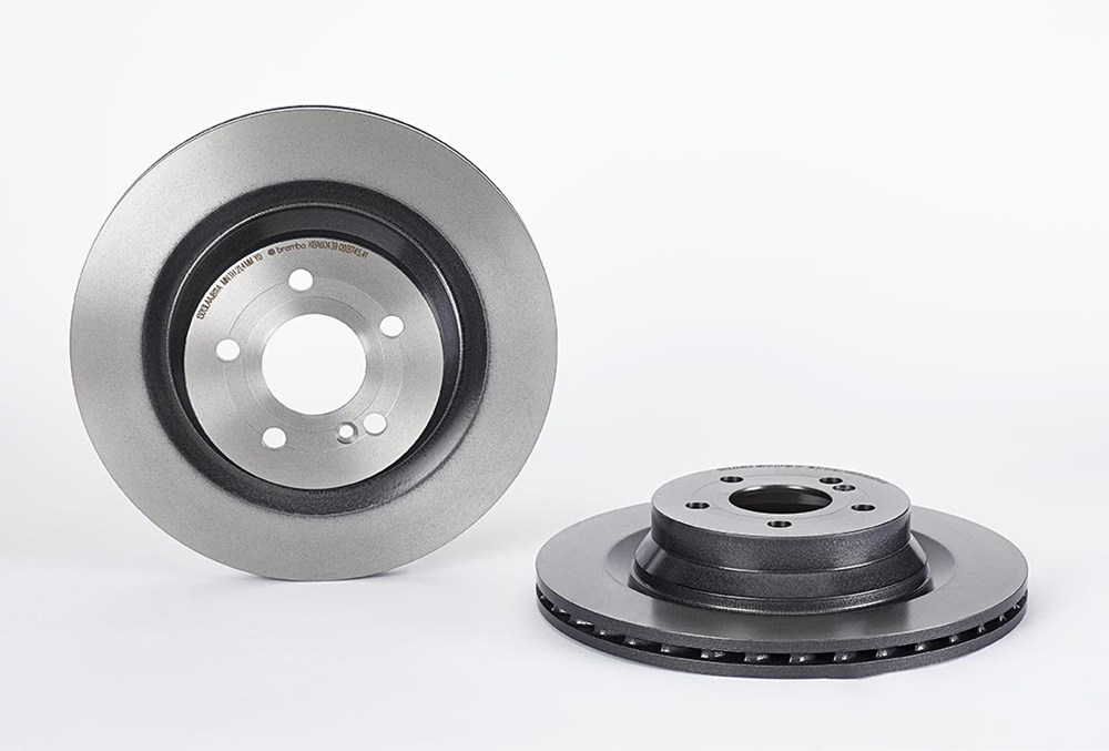 BREMBO Brake disc internally vented 09.B745.41 Brake rotor,Brake discs MERCEDES-BENZ,E-Klasse Limousine (W211),E-Klasse Limousine (W212)