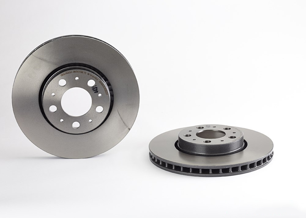 BREMBO Brake disc VOLVO 09.8633.11 272403,2724032,27240320 Brake rotor,Brake discs,Brake rotors 2724037,27240370,31262706,312627060,31400739,314007390