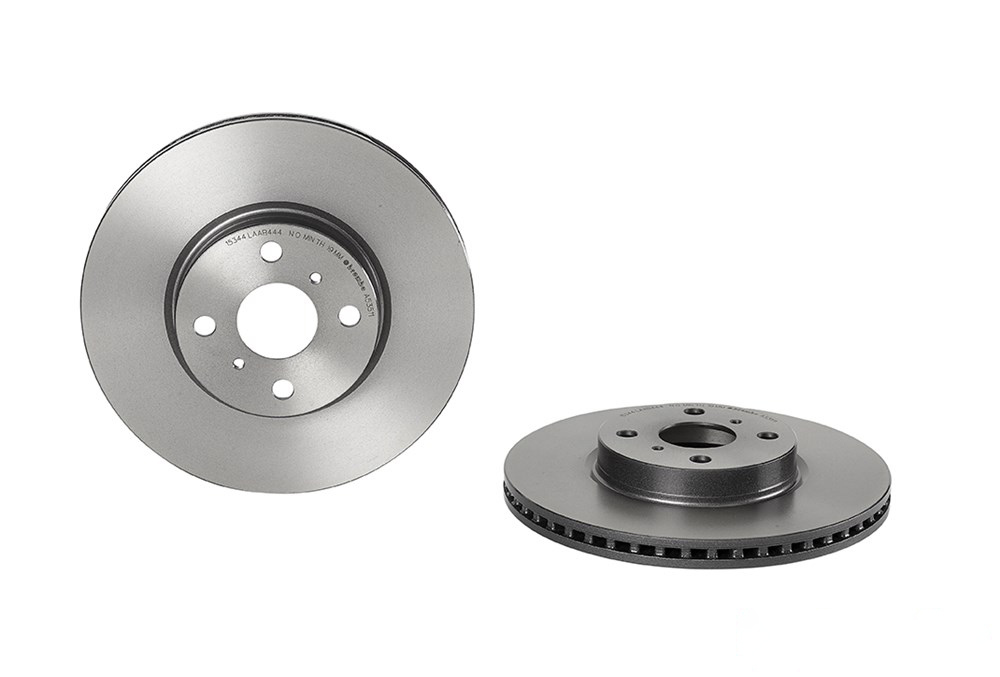 BREMBO Brake disc TOYOTA 09.A535.11 435120D080,435120D100,435120D190 Brake rotor,Brake discs,Brake rotors 4351252130,435120D200,435120D240,435120D250