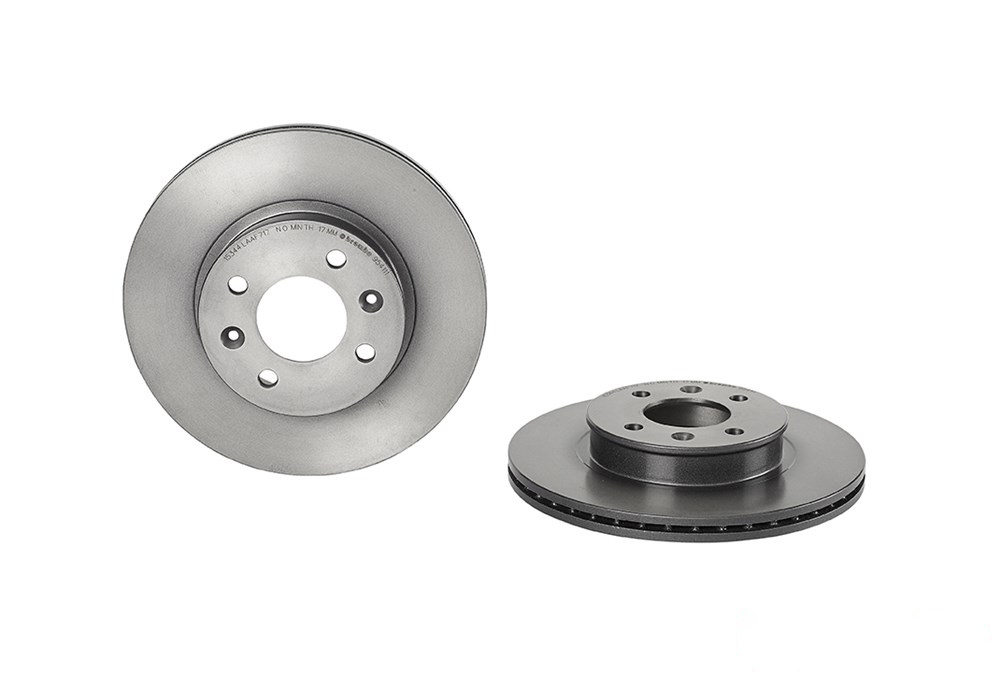 BREMBO Brake disc HYUNDAI 09.9541.11 517121C050,517121C050 Brake rotor,Brake discs,Brake rotors
