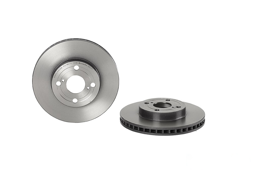 BREMBO Brake disc internally vented 09.9824.11 Brake rotor,Brake discs TOYOTA,COROLLA (ZZE12_, NDE12_, ZDE12_),COROLLA Kombi (_E12J_, _E12T_)