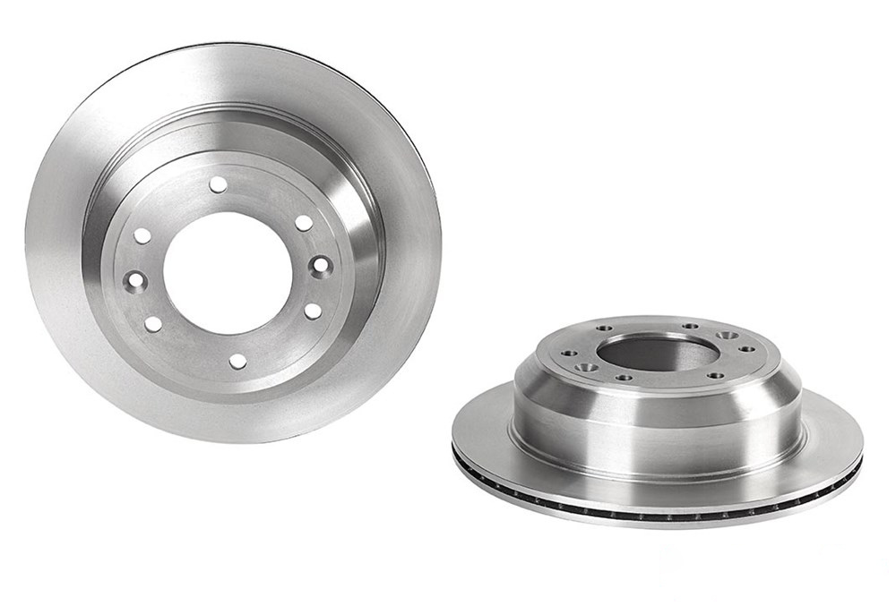 BREMBO Brake disc PRIME LINE internally vented 09.B612.10 Brake rotor,Brake discs HYUNDAI,H-1 Travel (TQ),H-1 Cargo (TQ)