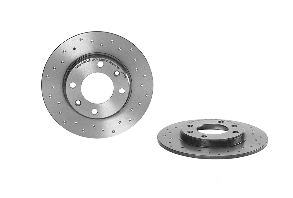 BREMBO Brake disc PEUGEOT,CITROËN 08.5334.1X 1618860980,169115,4249F5 Brake rotor,Brake discs,Brake rotors E169115,1618860980,4246G6,4249F5,E169115
