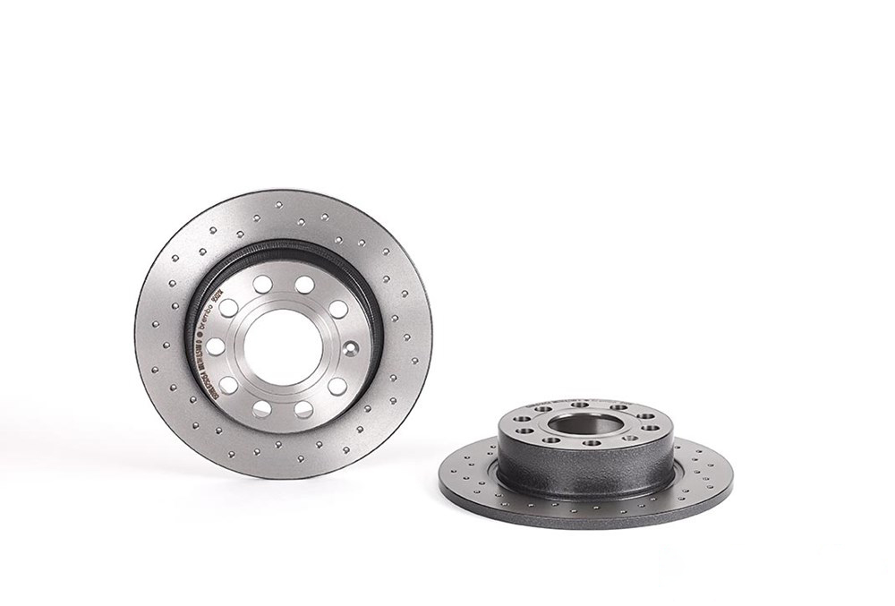 BREMBO Brake disc VW,AUDI,SKODA 08.9502.1X 1K0615601AB,1K0615601K,5Q0615601F Brake rotor,Brake discs,Brake rotors 1K0615601AB,1K0615601K,5Q0615601F