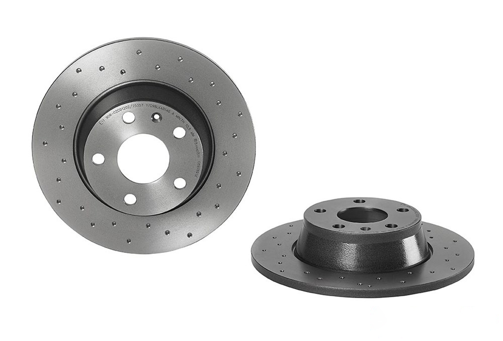 BREMBO Brake disc solid 08.9769.1X Brake rotor,Brake discs AUDI,TT Coupe (8J3),TT Roadster (8J9)