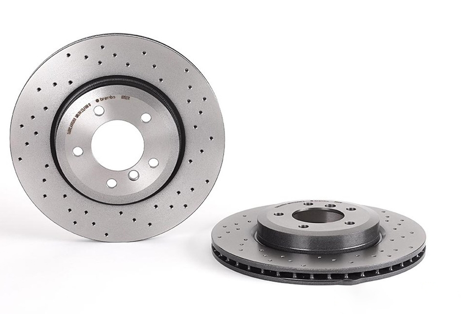 BREMBO Brake disc perforated/vented 09.8952.1X Brake rotor,Brake discs BMW,3 Limousine (E46),3 Touring (E46),3 Coupe (E46),Z4 Roadster (E85)