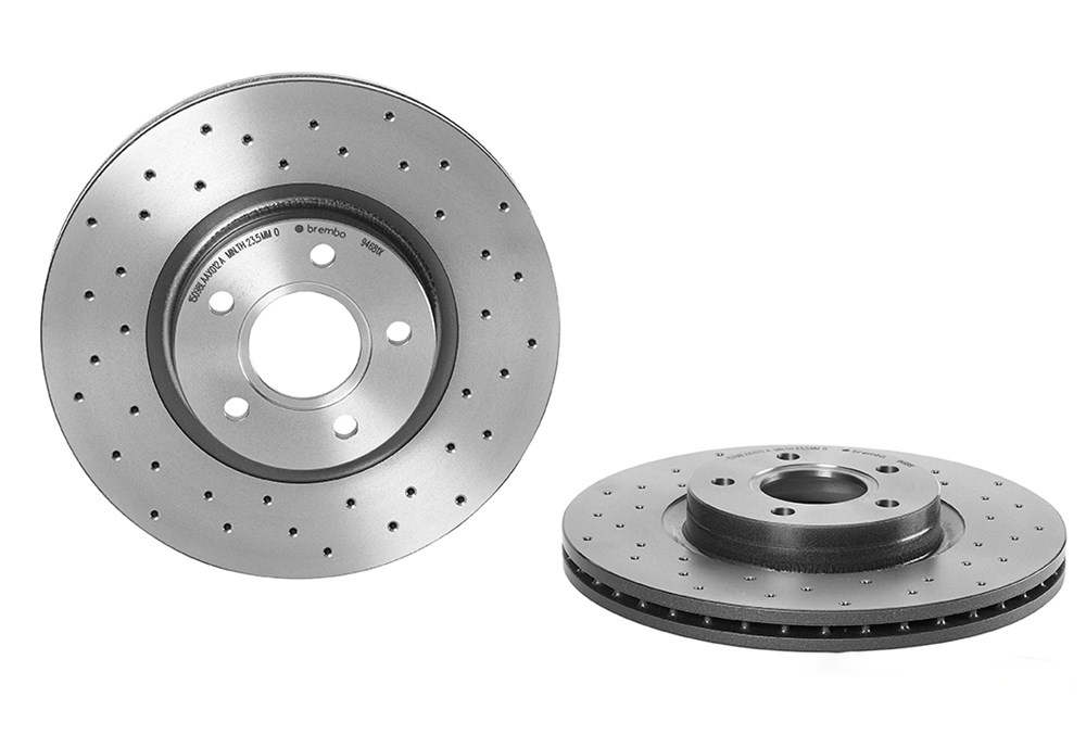 BREMBO Brake disc FORD,VOLVO 09.9468.1X 1223664,1223666,1253964 Brake rotor,Brake discs,Brake rotors 1253965,1323560,1373370,1469083,1500152,1501059
