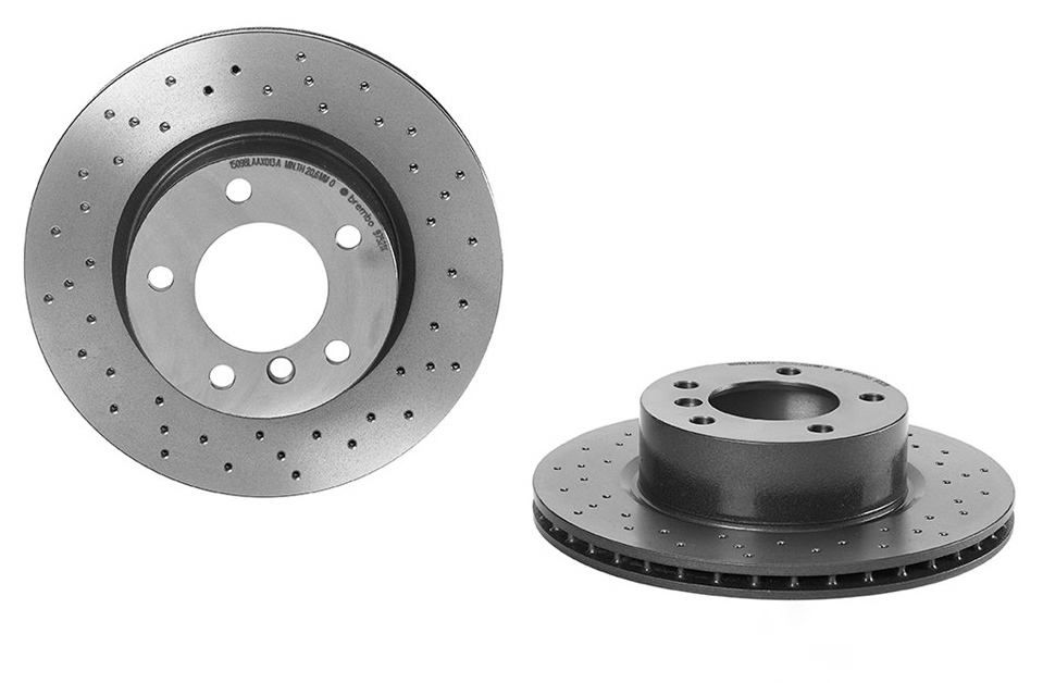 BREMBO Brake disc perforated/vented 09.9752.1X Brake rotor,Brake discs BMW,3 Limousine (E90),5 Limousine (E60),1 Schrägheck (E87),1 Schrägheck (E81)
