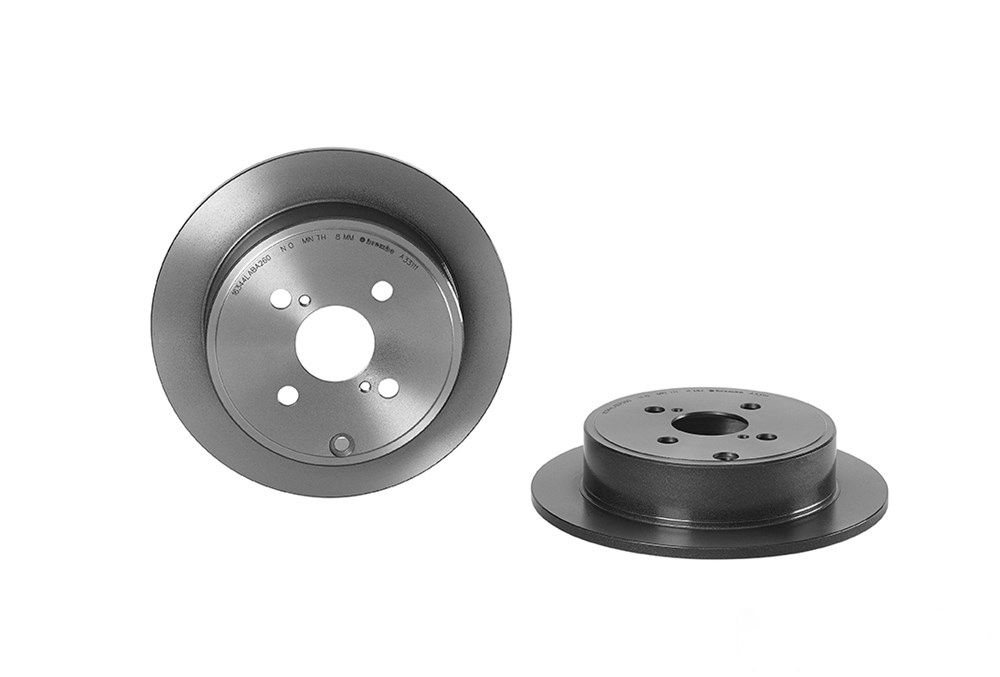 BREMBO Brake disc solid 08.A331.11 Brake rotor,Brake discs TOYOTA,COROLLA (ZZE12_, NDE12_, ZDE12_),COROLLA Kombi (_E12J_, _E12T_)
