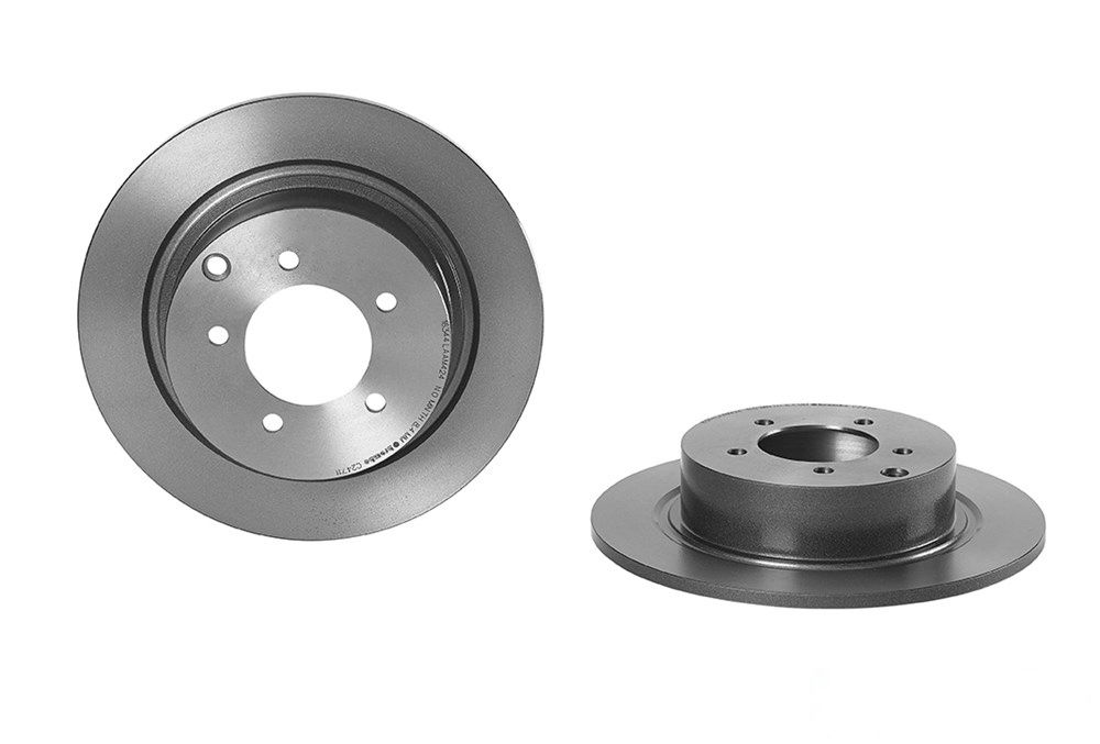 BREMBO Brake disc solid 08.C247.11 Brake rotor,Brake discs PEUGEOT,CITROËN,MITSUBISHI,4007 (VU_, VV_),4008 SUV,C-CROSSER (EP_),C4 AIRCROSS,ASX (GA_W_)