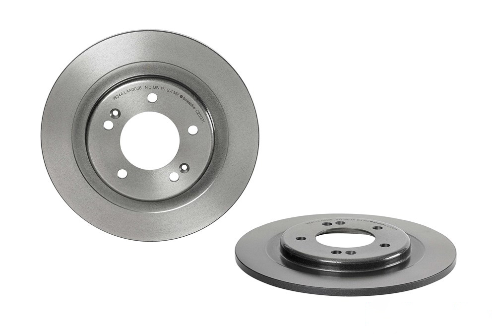 BREMBO Brake disc solid 08.C250.21 Brake rotor,Brake discs HYUNDAI,i40 CW (VF),i40 (VF)